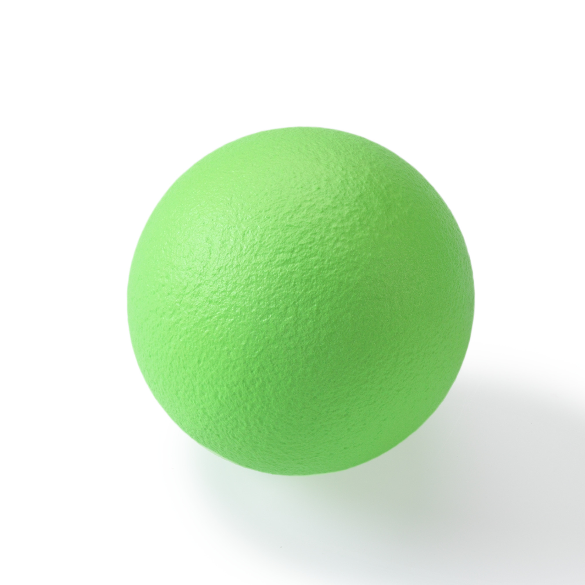 Schaumstoffball mit Haut, ø 21 cm, neon lindgrün