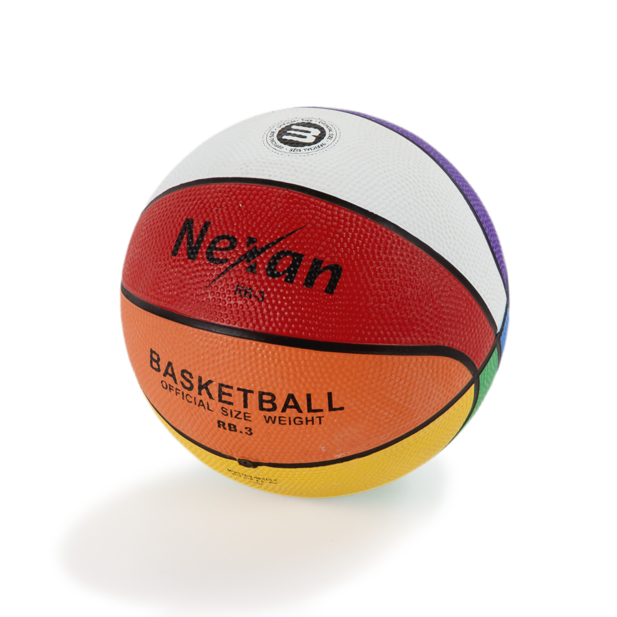 Nexan Basketball Rainbow, size 3