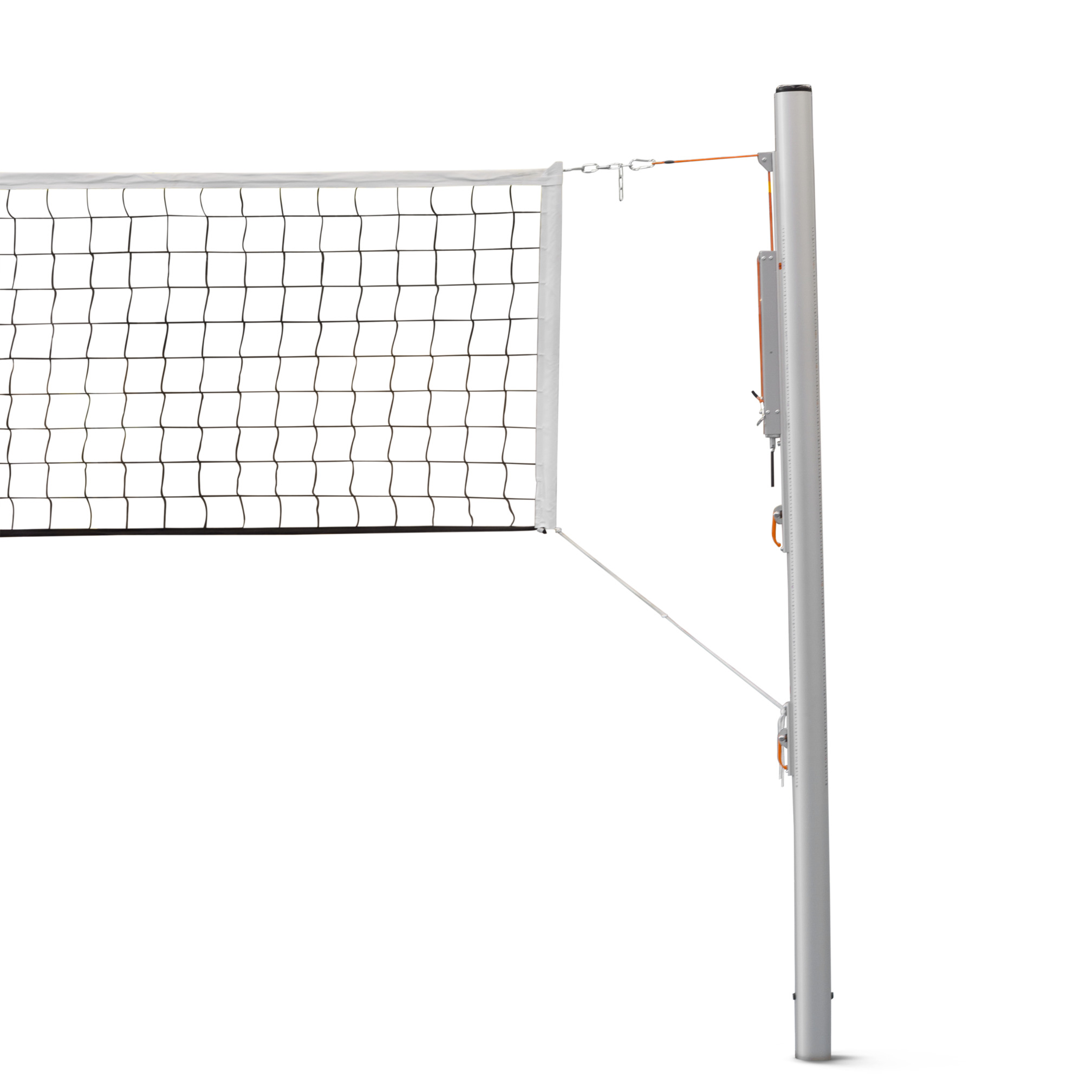 School and recreational volleyball net