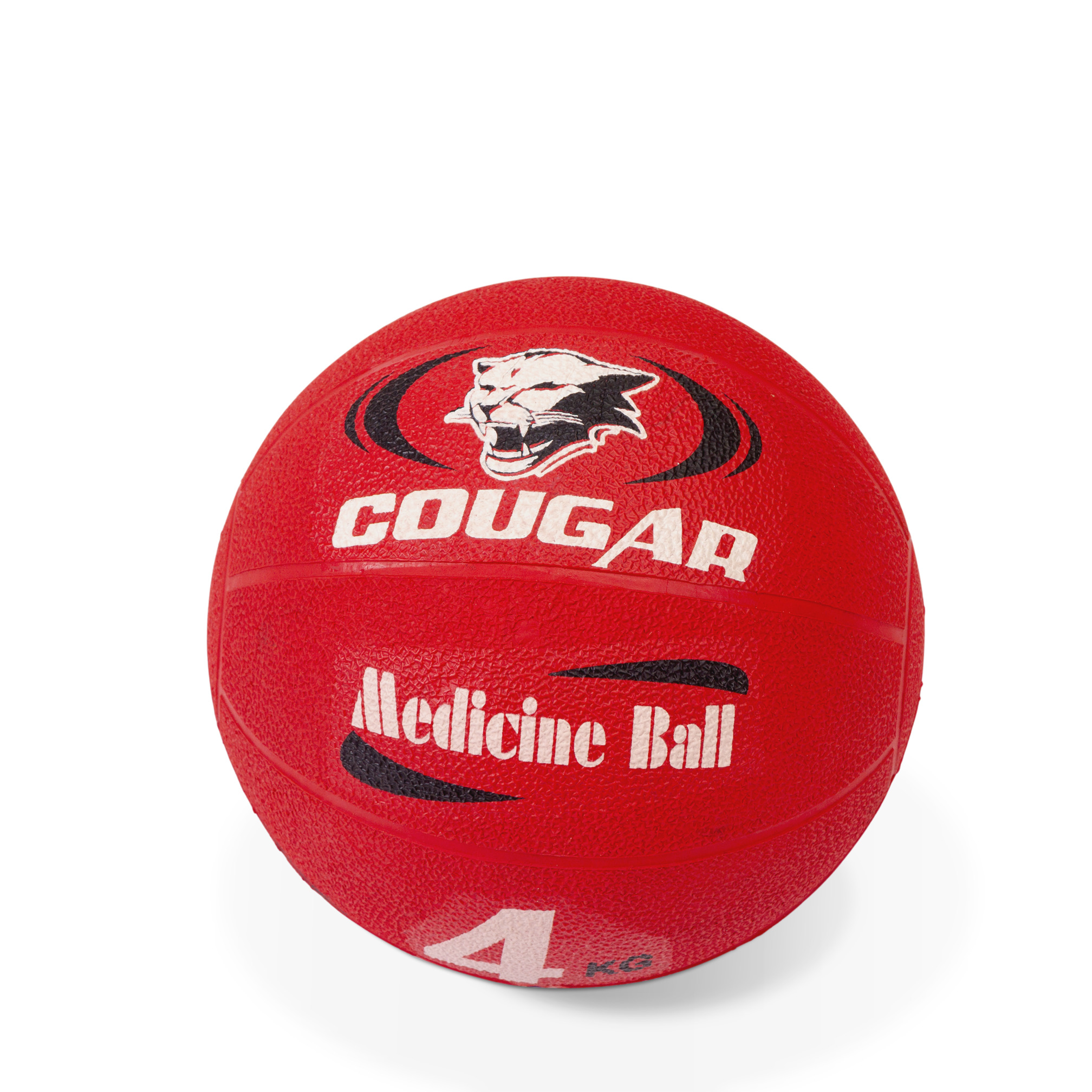 Medicine ball rubber, 4 kg, ø 23 cm