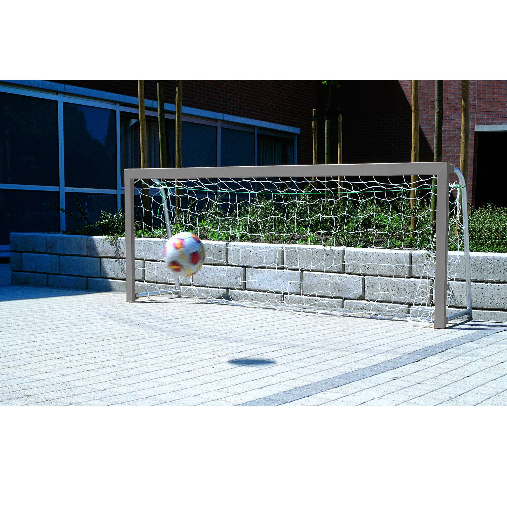 Street football goal alu 300x100 cm, including net
