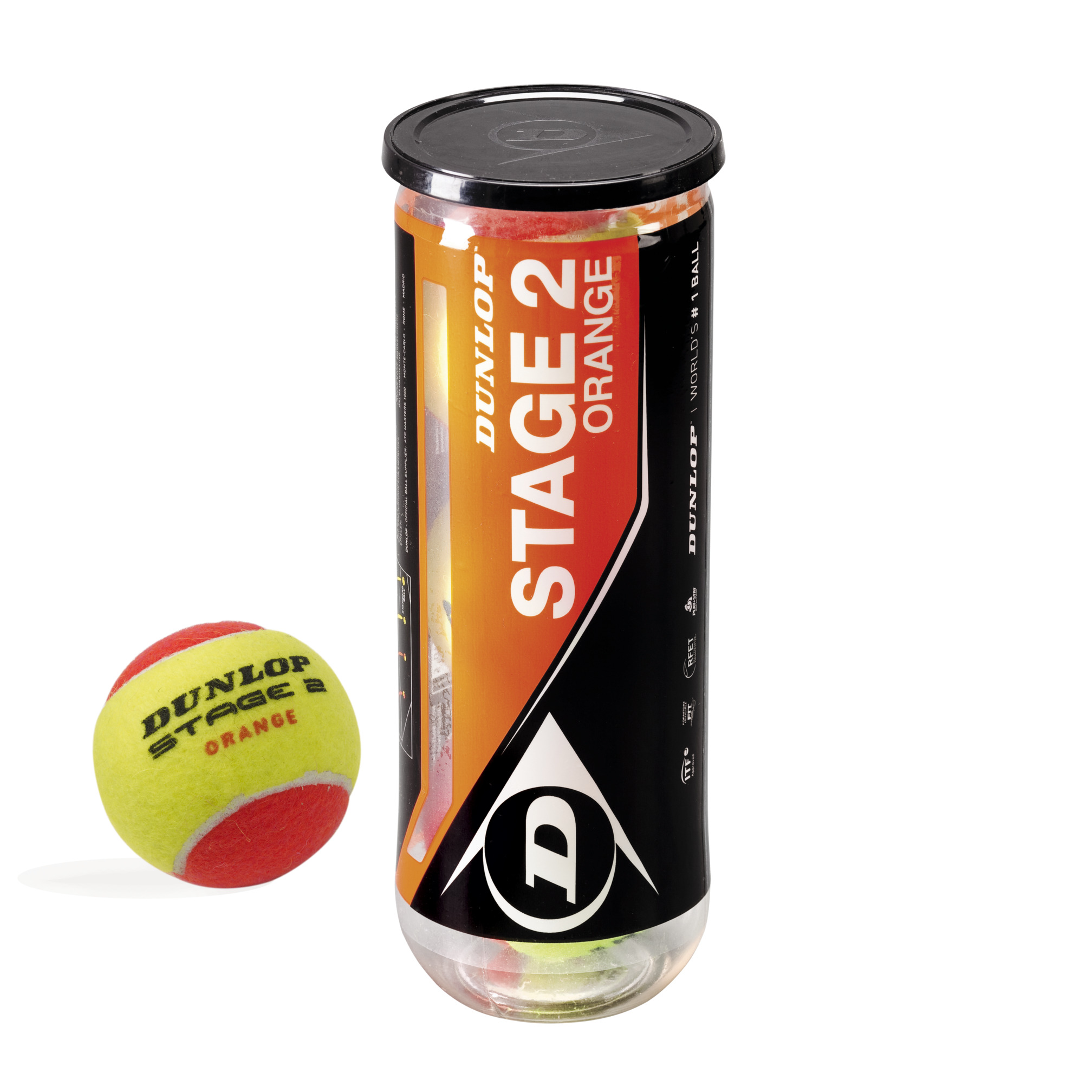 Dunlop training tennis ball, Stage 2