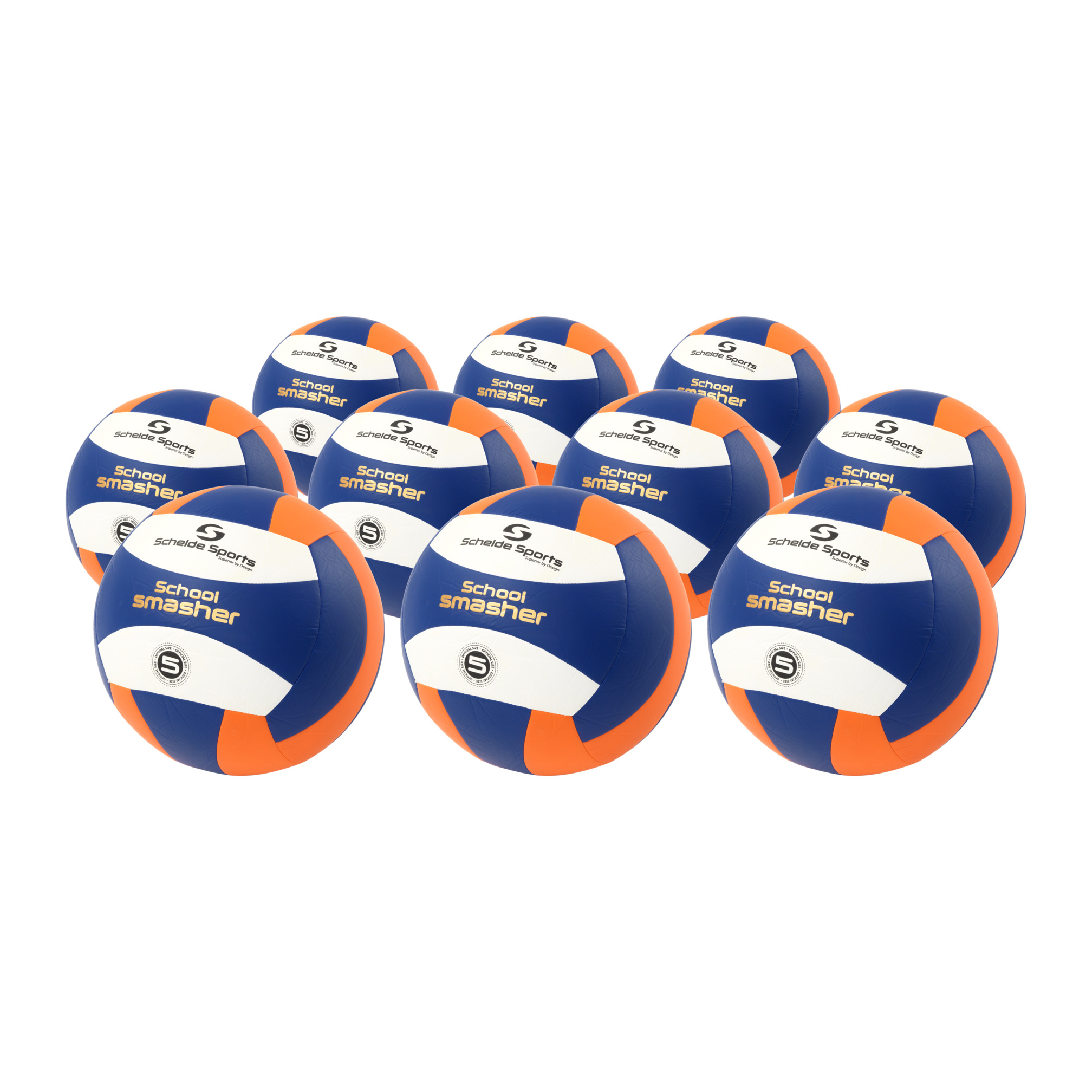 Schelde Sports Volleyball School Smasher, Value Set, Size 5