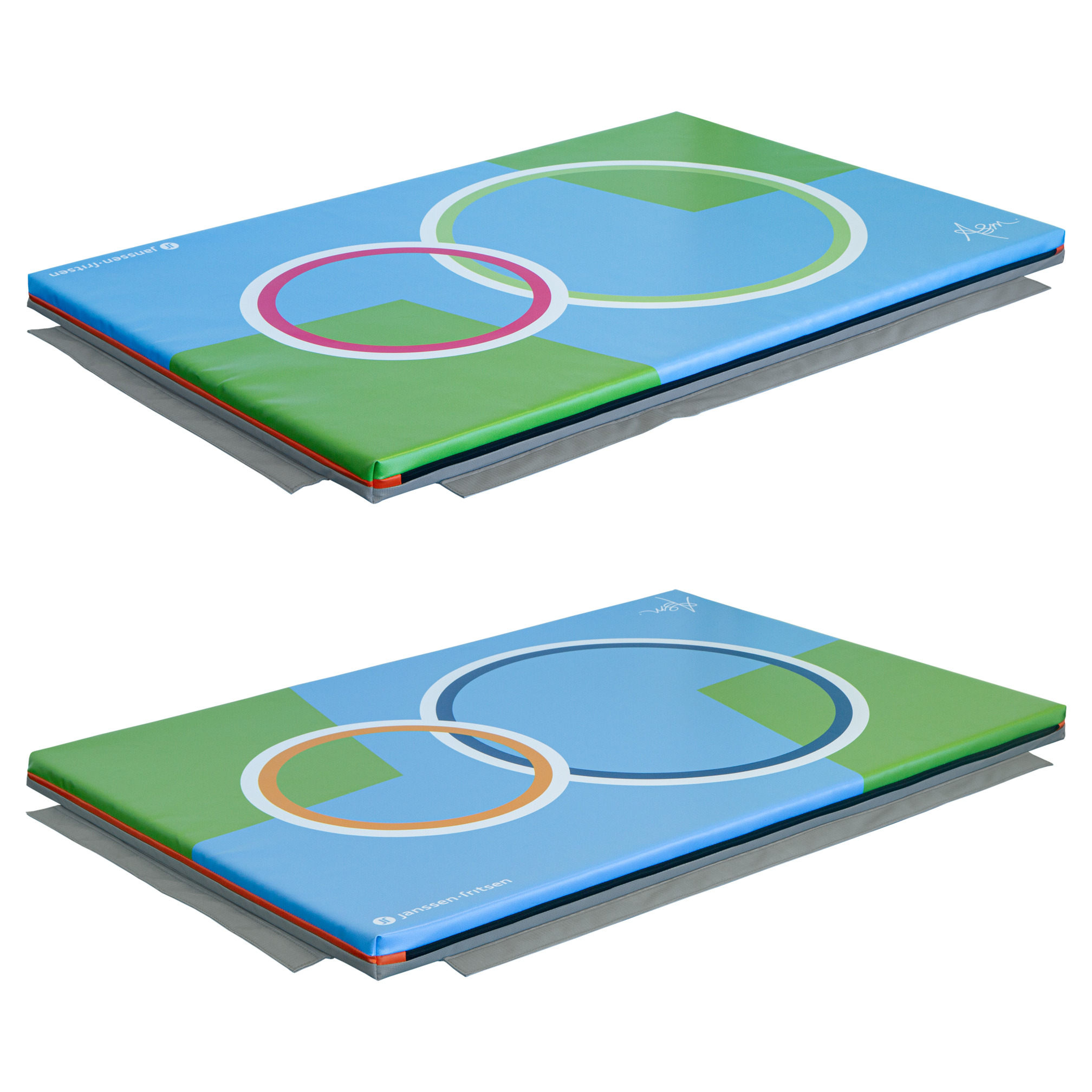 ASM gymnastics mat set Rings (2 pieces)