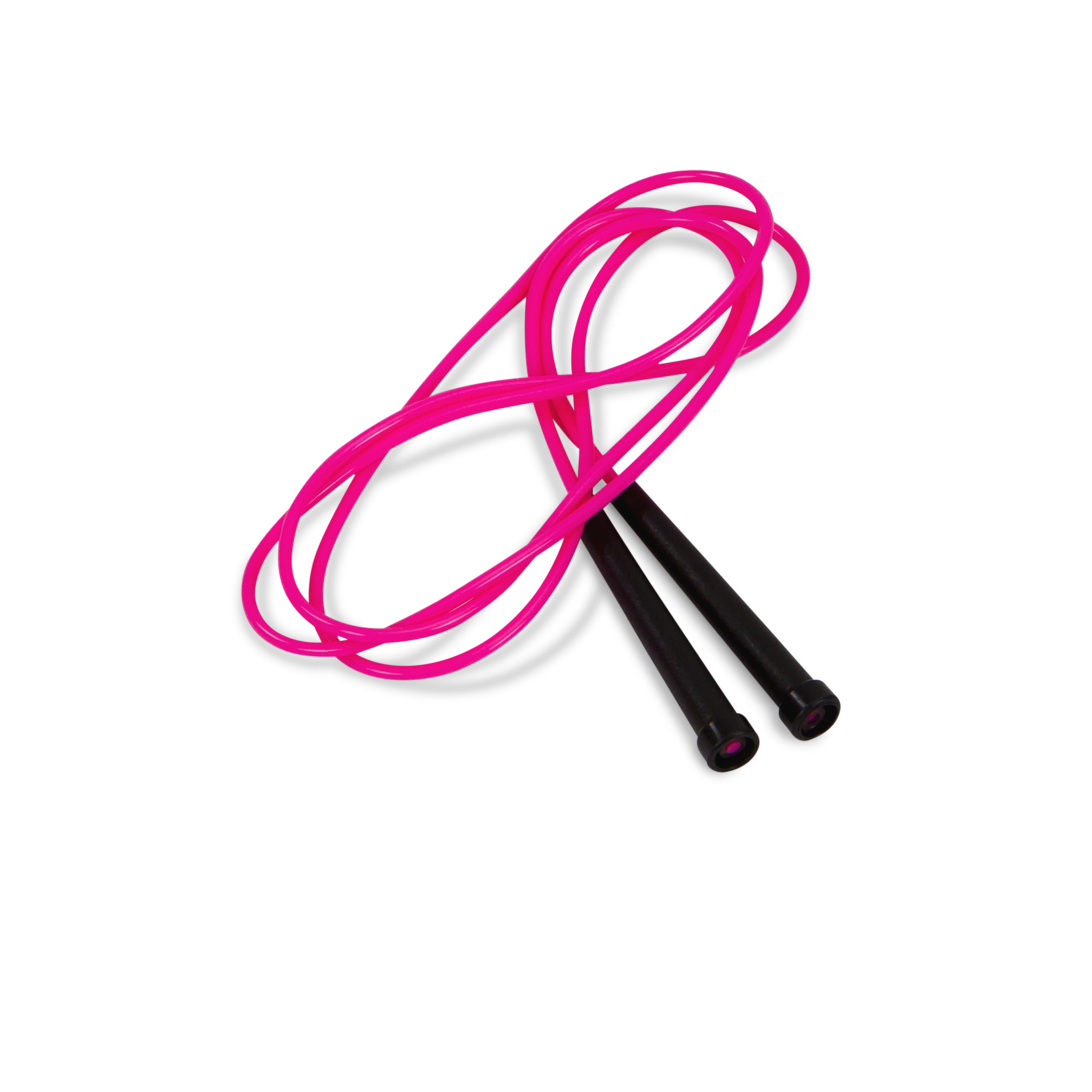 Rope skipping touw, 213 cm - roze