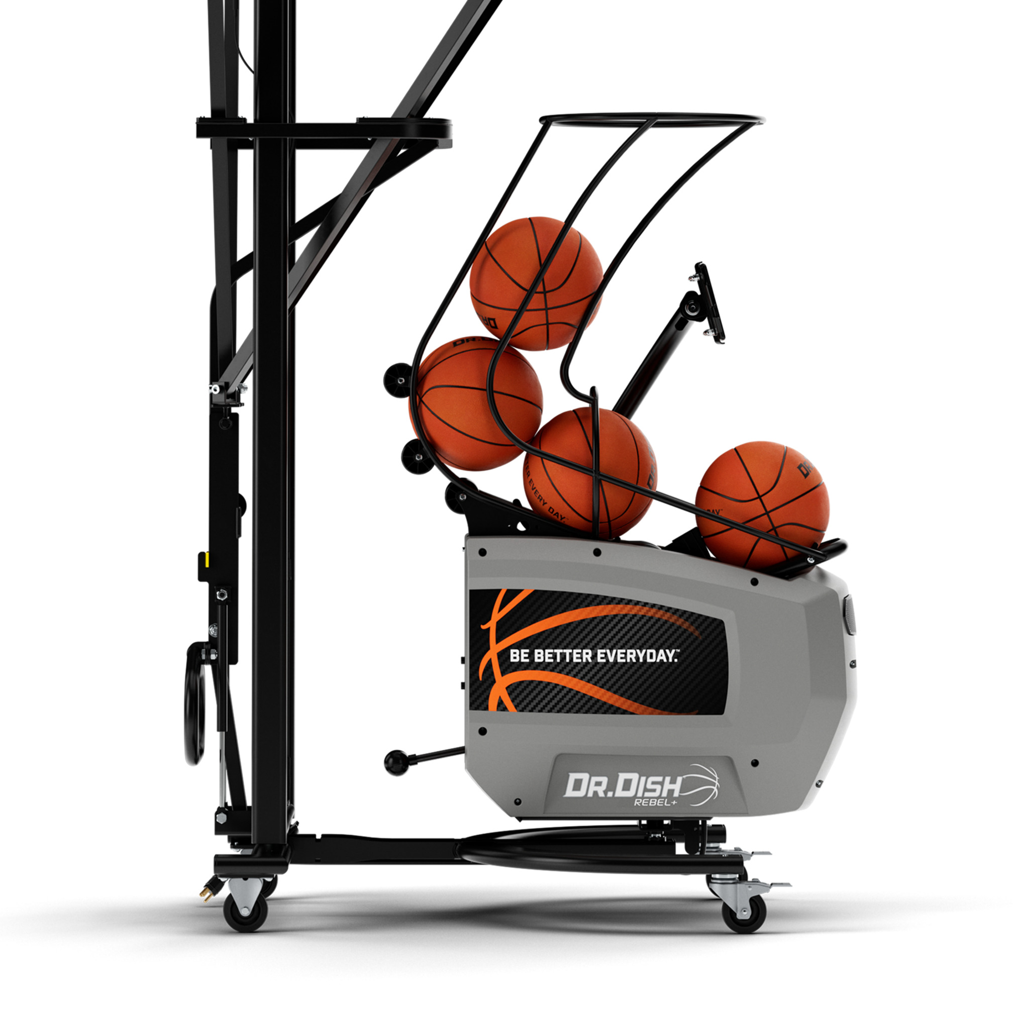 Dr.Dish Rebel+ basketball training machine