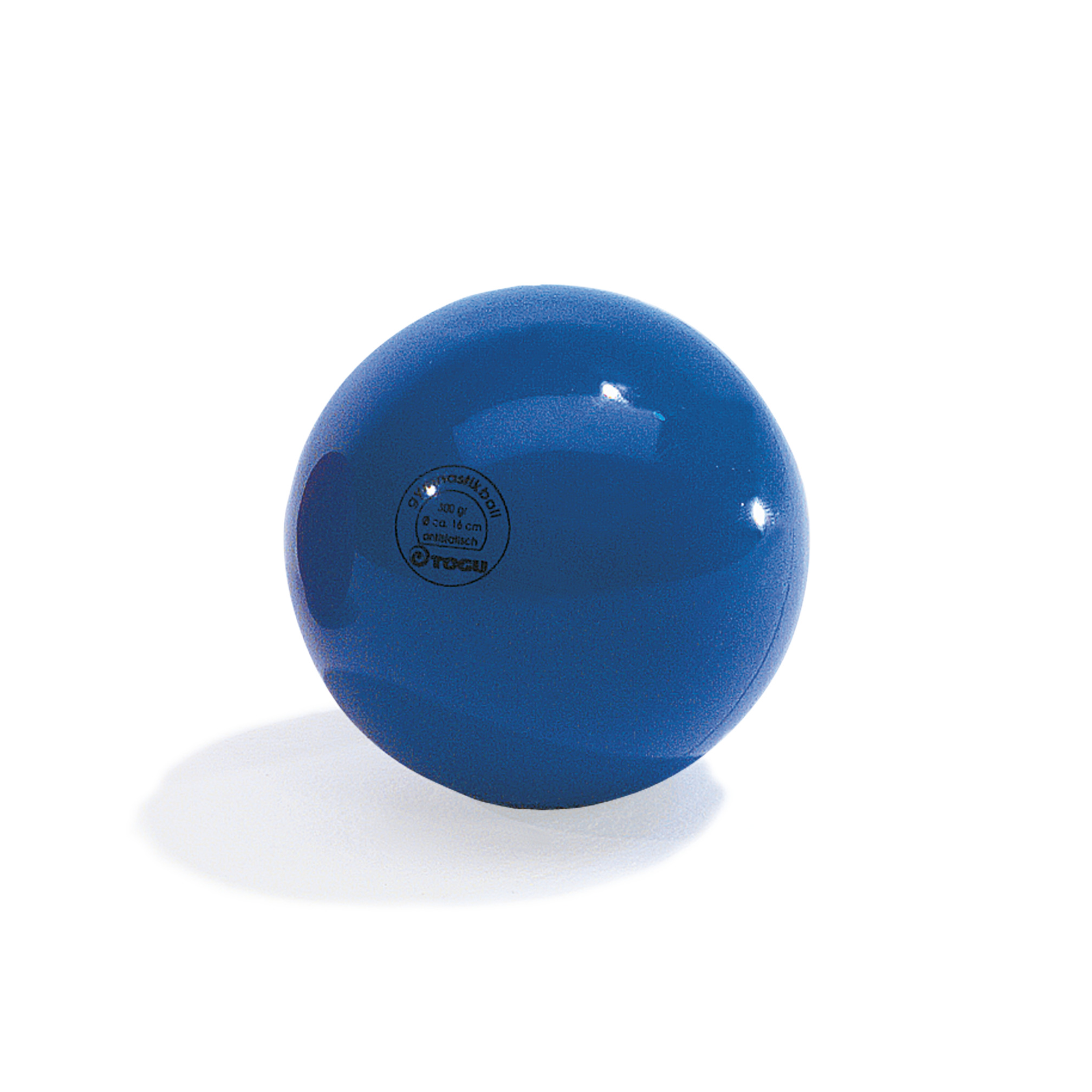 Ballon de gymnastique bleu