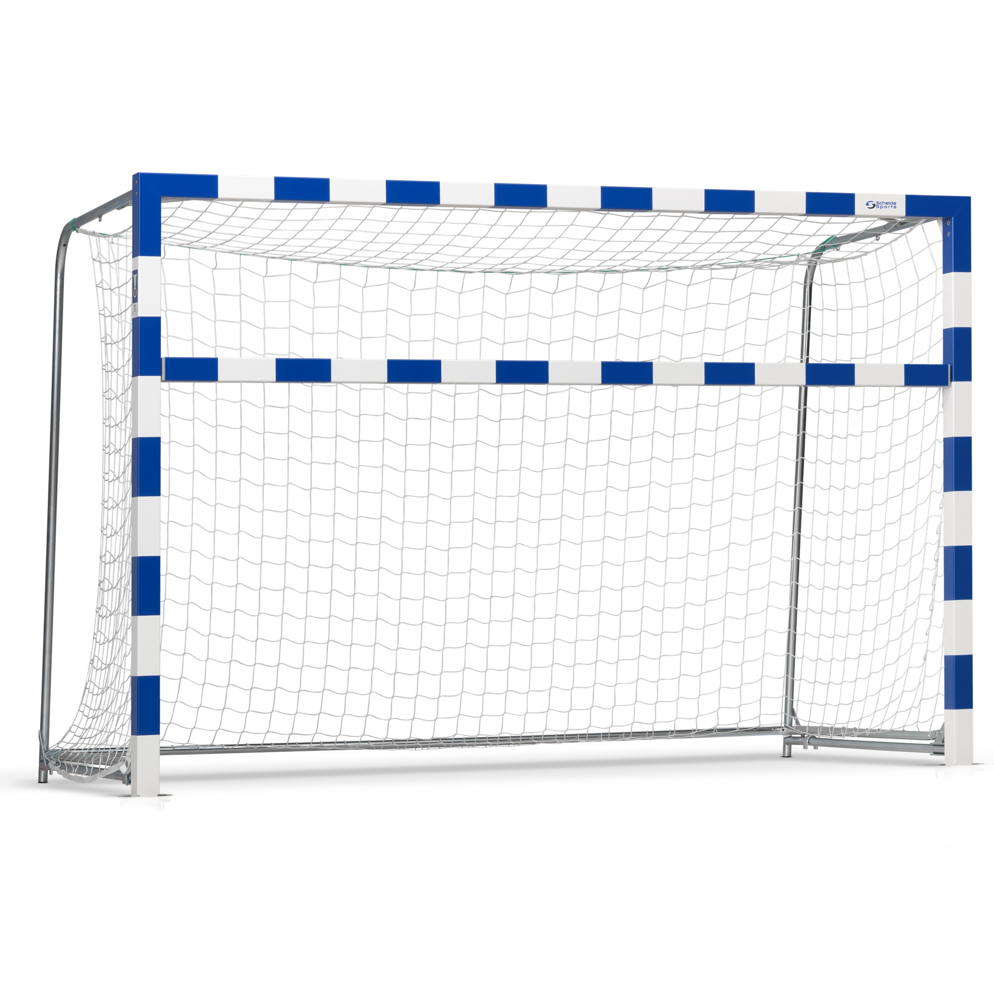 Handball goal - height reduction bar