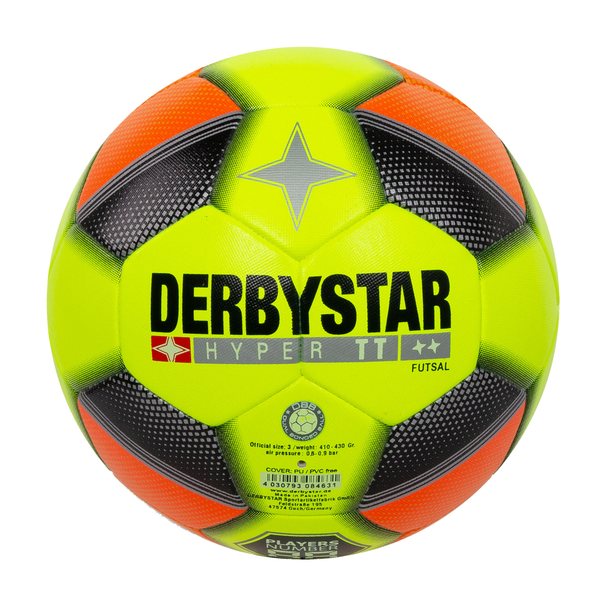 Balle Derbystar Futsal Hyper TT