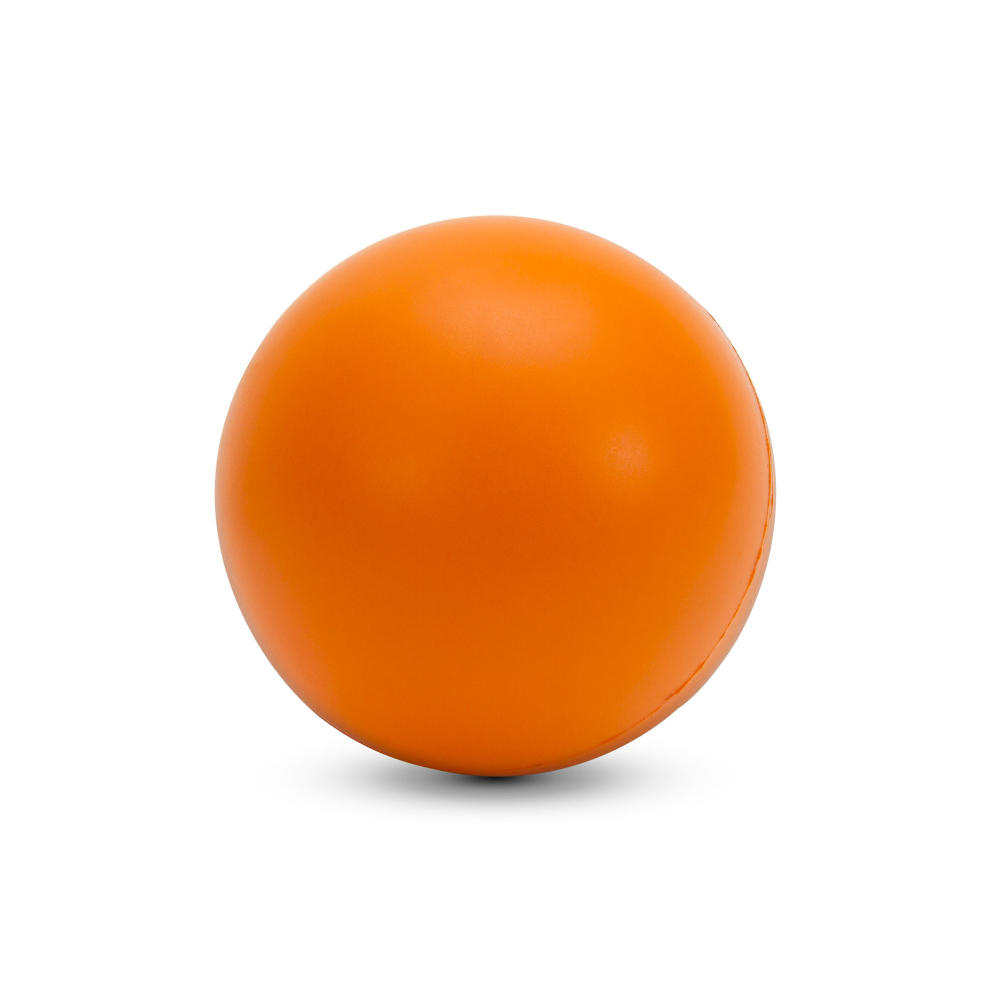 Foam ball with smooth skin, ø 20 cm, orange