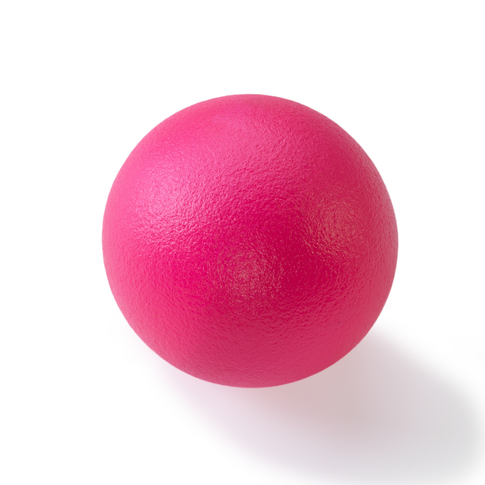 Ballon en mousse avec revêtement, ø 21 cm, rose neon 