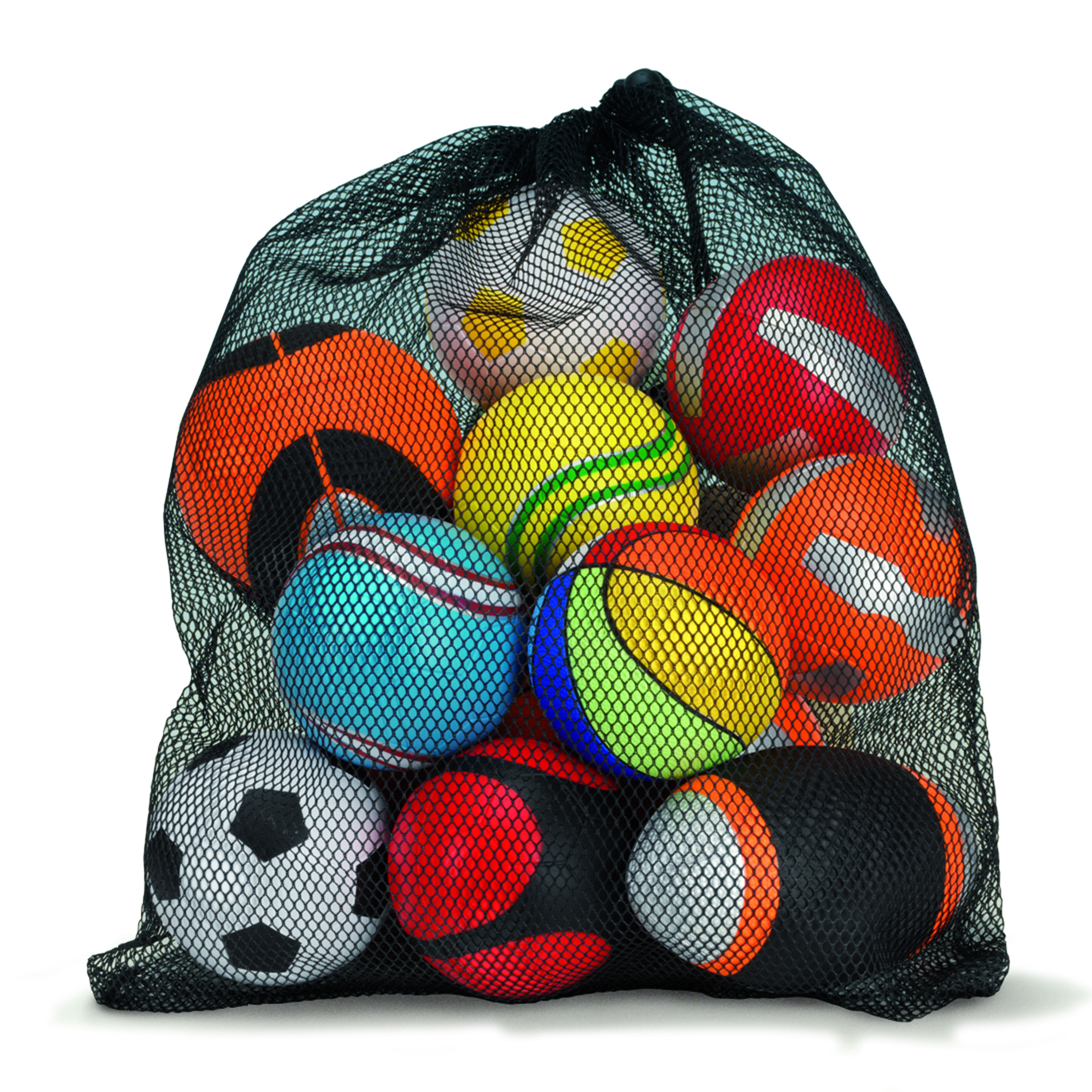 Sport balls set foam ø 10 cm, set of 12