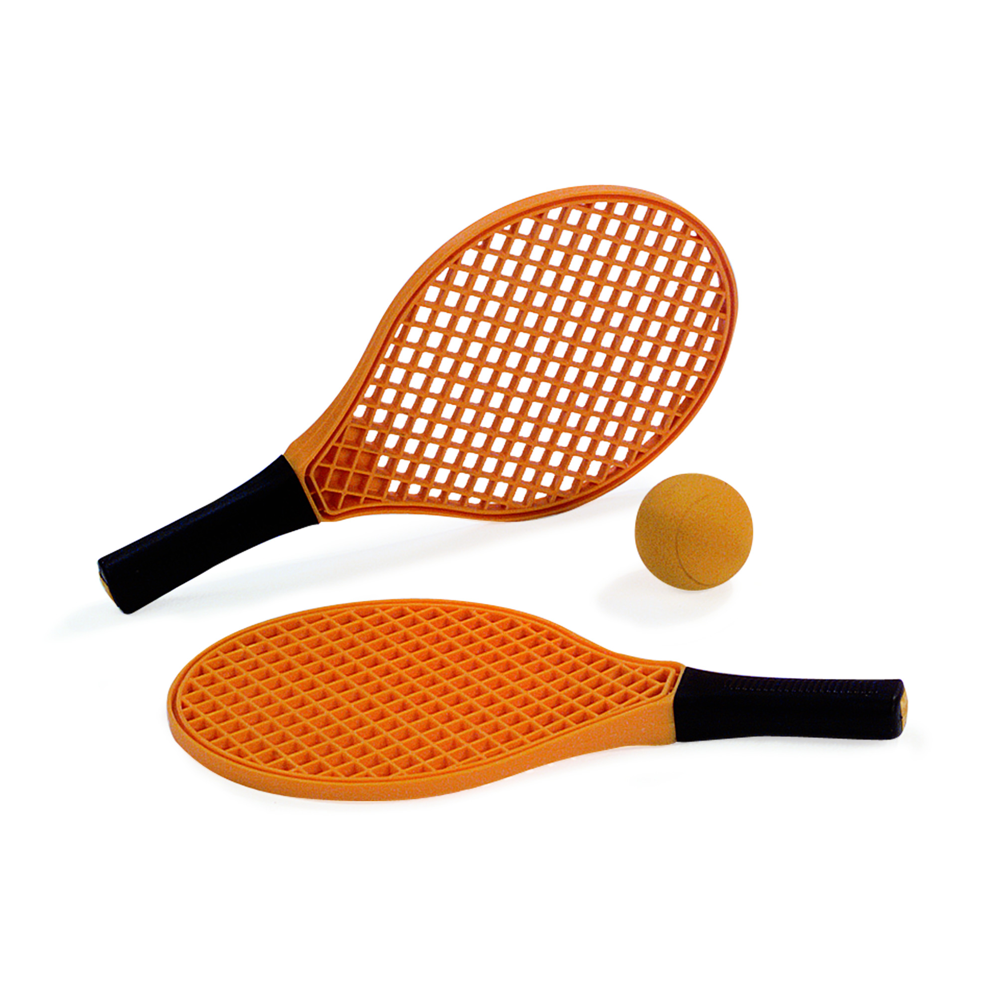 Junior racquet set plastic with foam ball