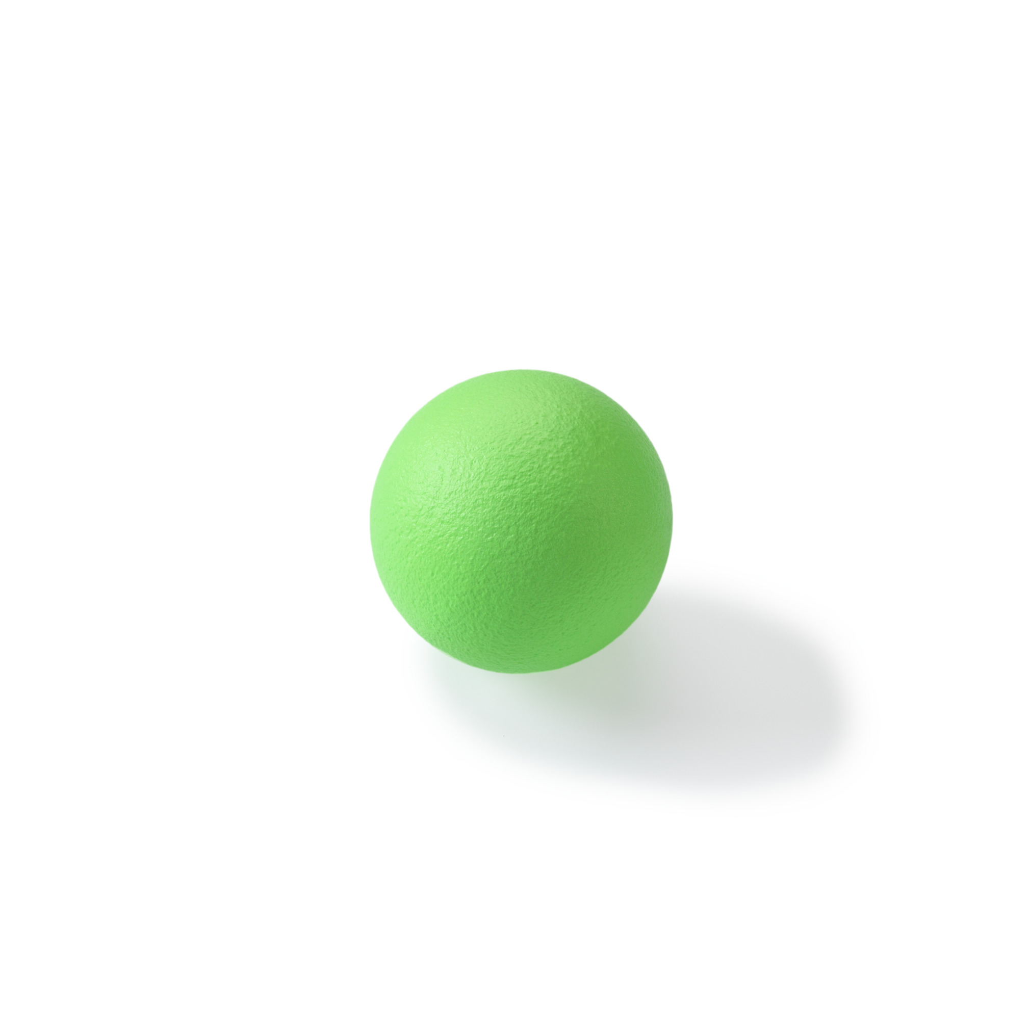 Schaumstoffball mit Haut, ø 21 cm, neon lindgrün