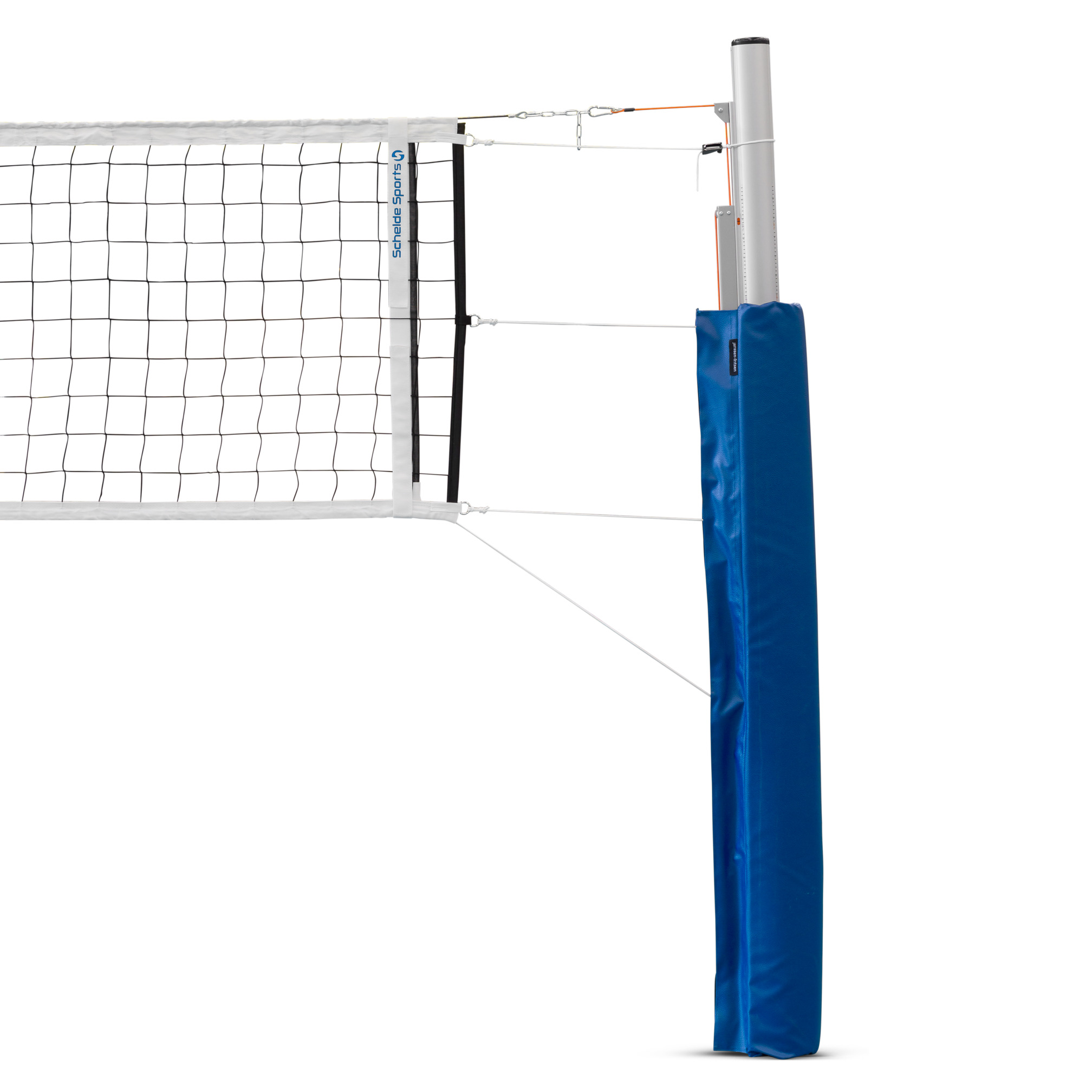 Protective padding for volleyball posts