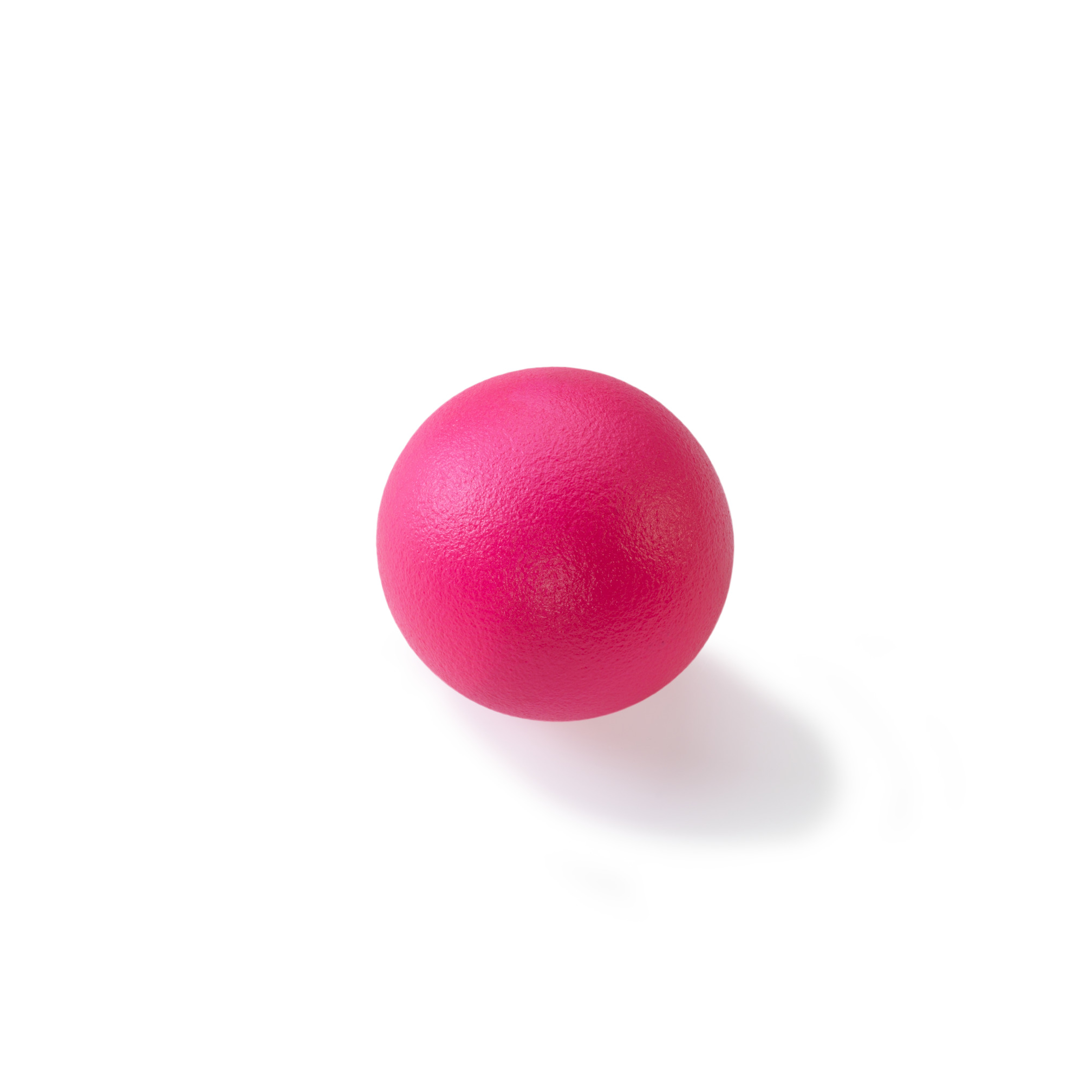 Schaumstoffball mit Haut, ø 21 cm, neon rosa