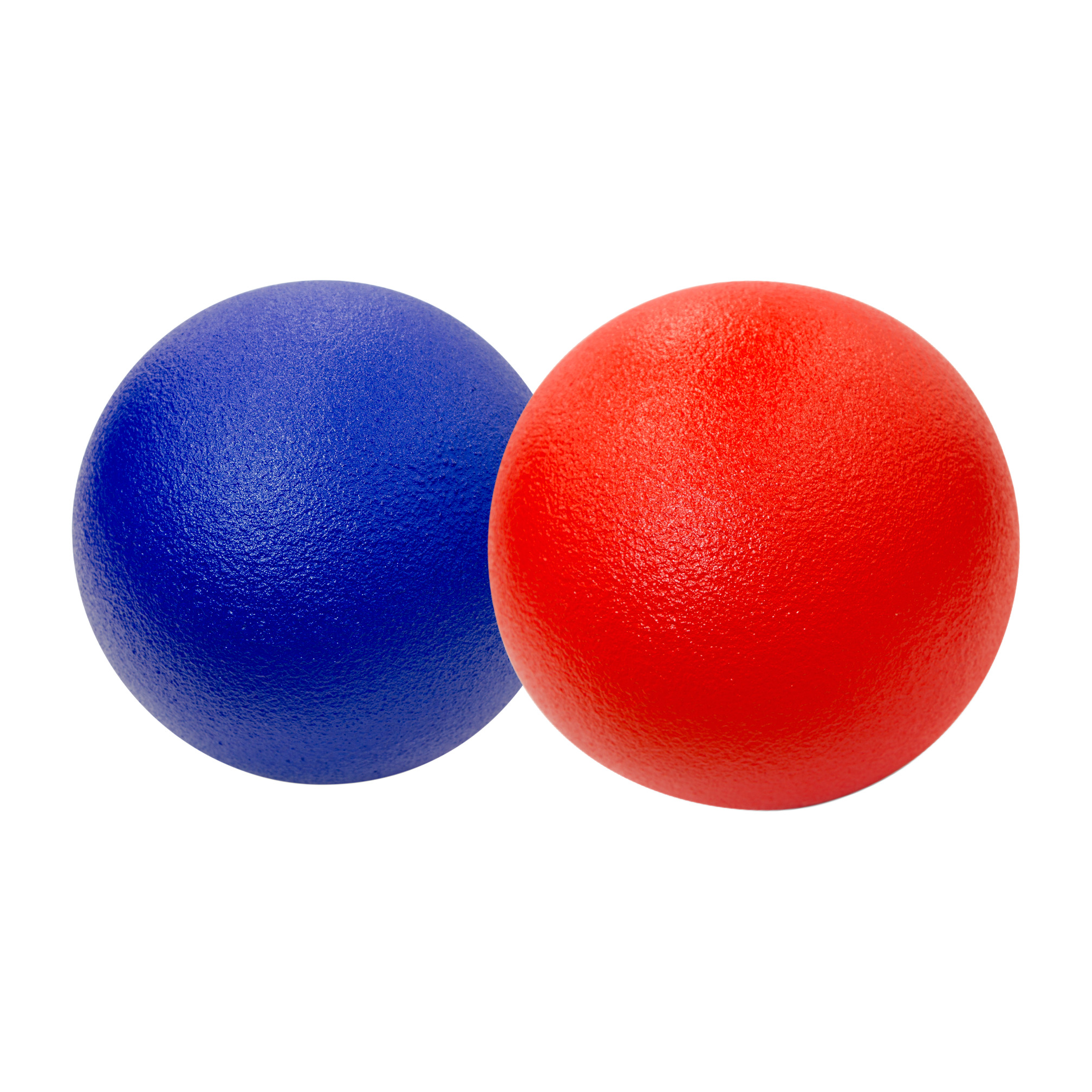 Foam ball with skin, 21 cm, red