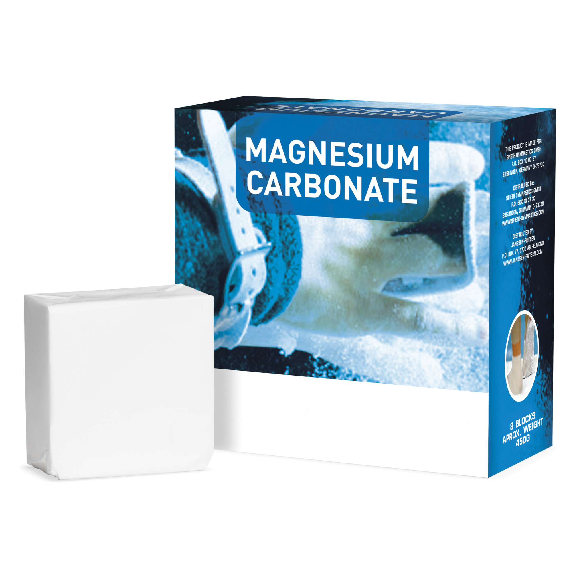 Carton de magnésie, 36x8 blocs
