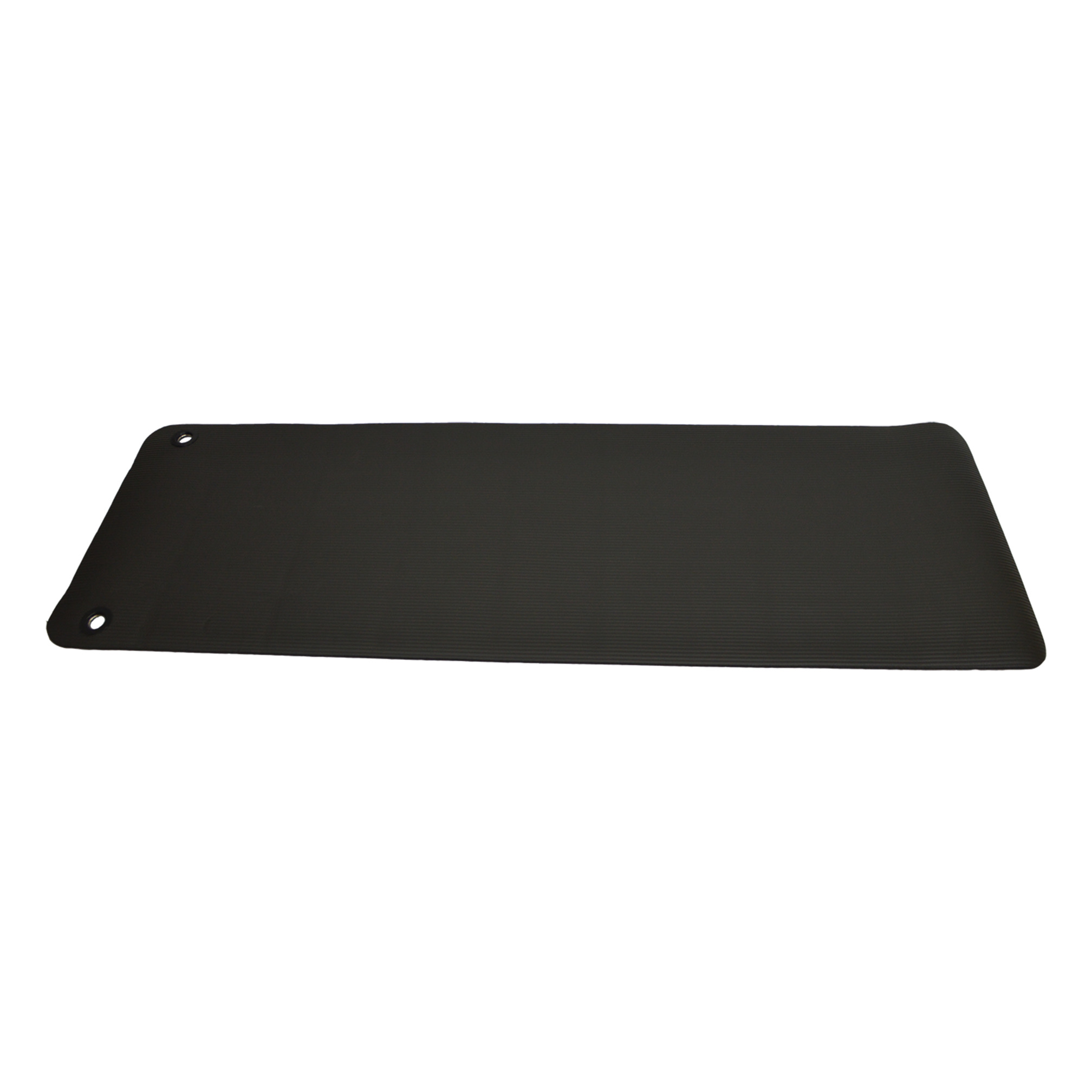 Yoga mat black 183 x 60 cm